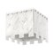 Z-Lite Viviana Flush Mount, 4-Light, 13.25 In.W x 11 In.H, Polished Nickel/Alabaster 345F13-PN - alternate 5